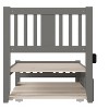 AFI Furnishings Tahoe Platform Bed T with Footboard & T Trundle AG - 3 of 4