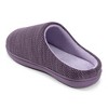 RockDove Women's Birdseye Knit Two-Tone Memory Foam Slipper - 4 of 4