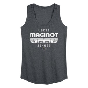 Women's - Alien: Earth - Uscss Maginot -Women's Any Way Short Sleeve Graphic Dress Graphic Racerback Tank - 1 of 4