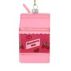 Cody Foster 4.0 Inch Strawberry Milk Christmas Tree Ornament , Christmas Decor Individual Carton Lunch Box (1PC) - 3 of 4