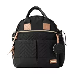 Skip Hop Suite Diaper Bag Backpack Set - 6pc - Black