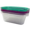 The Lakeside Collection Set of 3 Food Storage Containers with Lids - image 3 of 4