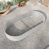 Gulches 4*2*1ft Raised Garden Bed Kit, Galvanized Planter Raised Garden Beds for Outdoor for Vegetables,Flowers&Herbs, Heavy Duty, Rust-Resistant - 3 of 4
