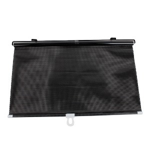 Unique Bargains Retractable Car Front Side Window Sun Shade 50cm x 130cm Black - 1 of 3