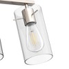 DORESshop 3-Head Vanity Light with Pierced Glass Shades, Through-Head Design, E26 Sockets - 4 of 4