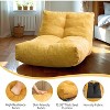 Hooseng Bean Bag Chair, Lazy Floor Sofa Couch, Corner Bean Bag Chair for Adults, Tatami Sofa  with Sponge Filling, Corner Chair Sofa - 4 of 4