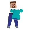 Kids Classic Minecraft™ Steve Pop-Out Costume - Large 10-12 - 4 of 4