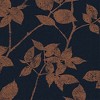 Luna Navy Blue and Copper Leaves Trail Paste the Wall Wallpaper - 4 of 4
