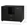 Bella Depot 39.3''W Office Filing Cabinet Printer Stand with 2 Drawers - 4 of 4