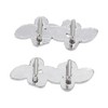 Unique Bargains Faux Pearl Candied Haws Shape Shoelace Charms 1 Pair - 4 of 4