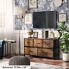 Fabric Dresser for Bedroom, Wide 5-Drawer Chest of Drawers with Storage Organizer Unit - 3 of 4