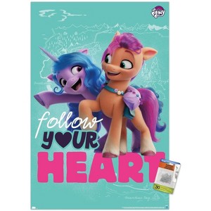 Trends International My Little Pony 2 - Follow Your Heart Unframed Wall Poster Prints - 1 of 4