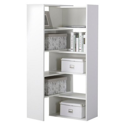 target white shelf unit