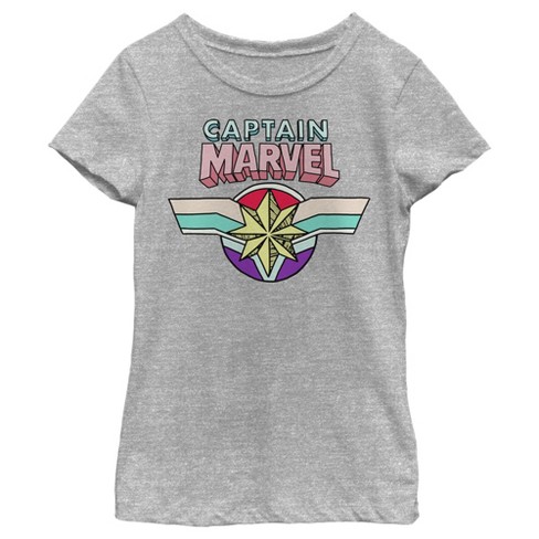 Girls captain marvel fashion shirt