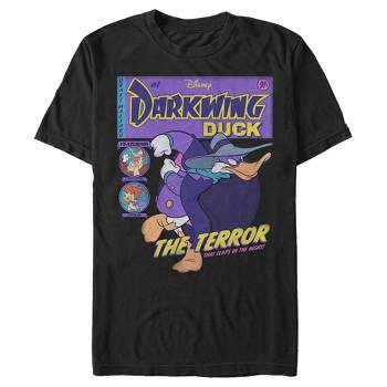Men's Darkwing Duck The Terror That Flaps In The Night Comic Cover T-Shirt
