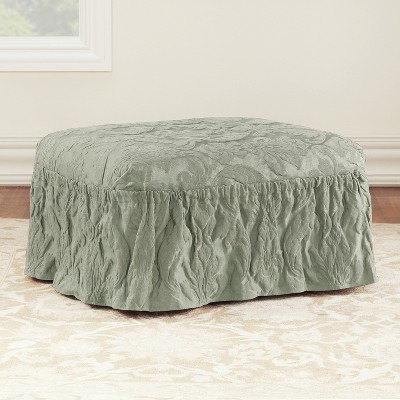 Ottoman store slipcover target