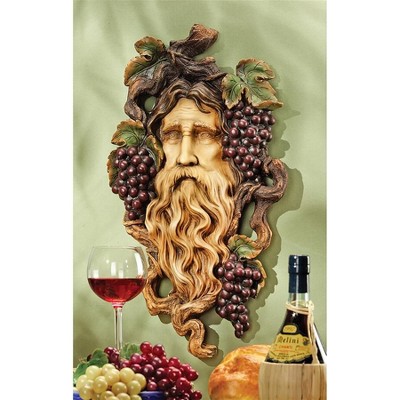 Design Toscano God of the Grape Harvest Wall Sculpture
