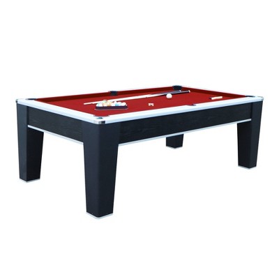 black pool table