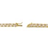 Slickblue Luxurious 18" Necklace with 35.28 Carat CZ, Gold or Silver Finish, Trillion Cut, Women's Jewelry - 3 of 4