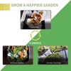 Resenkos Garden Compost Bin 80 Gallon Outdoor Large Capacity Composter Fast Create Fertile Soil Aerating Box, Easy Assembly, Yellow - 4 of 4