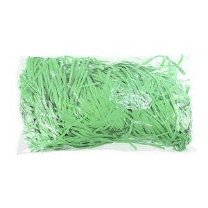 Unique Bargains 7.05 oz Raffia grass filler Shredded paper filler for Christmas Easter Basket Grass - 1 of 4