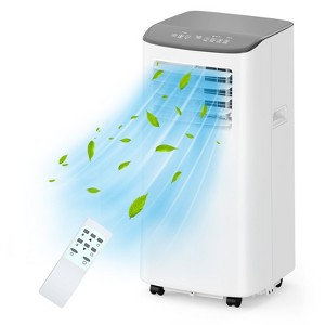 Coucheta 8000 BTU Portable Air Conditioner for Up to 350 Sq.Ft, 3-in-1 Cooling with Dehumidifier, 4 Modes, 24H Timer, Remote, Window Kit Included - 1 of 4