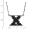 Black Bow Jewelry Sterling Silver Xavier Musketeers NCAA Necklace 18 Inch - 3 of 4