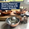 Kings County Tools 3 Piece Copper Mixing Bowl Set - 3 of 4