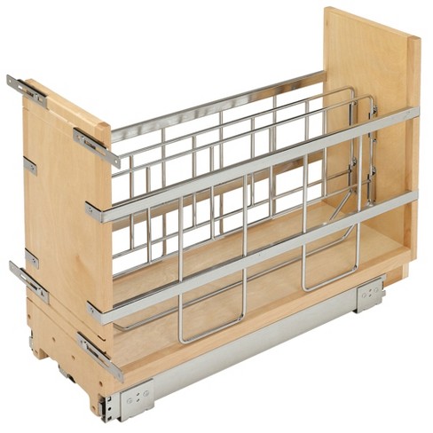 Rev-A-Shelf 8 Pull Out Base Cabinet Organizer with Adjustable