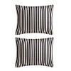 Betseyville Wonderland Striped Microfiber Duvet Set Black - 4 of 4