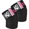 RDX KR11 Gym Knee Wrap for Weightlifting, Powerlifting, Squats, and CrossFit - Adjustable Compression Knee Support for Men and Women - 3 of 4