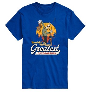 Men's - Disney - World's Greatest Outdoorsman Short Sleeve Graphic T-Shirt - 1 of 4