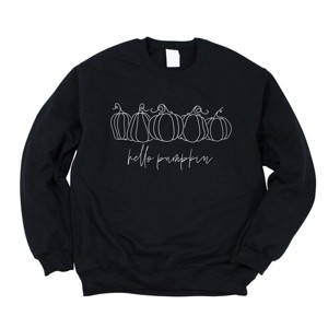 Simply Sage Market Hand Drawn Hello Pumpkin Sweatshirt - 1 of 4