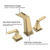 PROOX 8 in. Widespread 2-Handle Waterfall Spout Bathroom Faucet with Pop-Up Assembly - 4 of 4