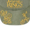 The Lord of the Rings Logo Washed Green Cotton Twill Hat - 4 of 4