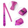INSPIRE CHIC Men's Halloween Self-Tied Fashion Sequined Shiny Party Costume Neck Ties One Size 1 Pc - 2 of 4