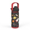 Zak Designs Antimicrobial 14oz Stainless Steel Double Wall Vacuum Beacon Water Bottle - 3 of 4
