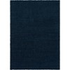 Unique Loom Solid Shag Solid Indoor Woven Area Rug - 2 of 4