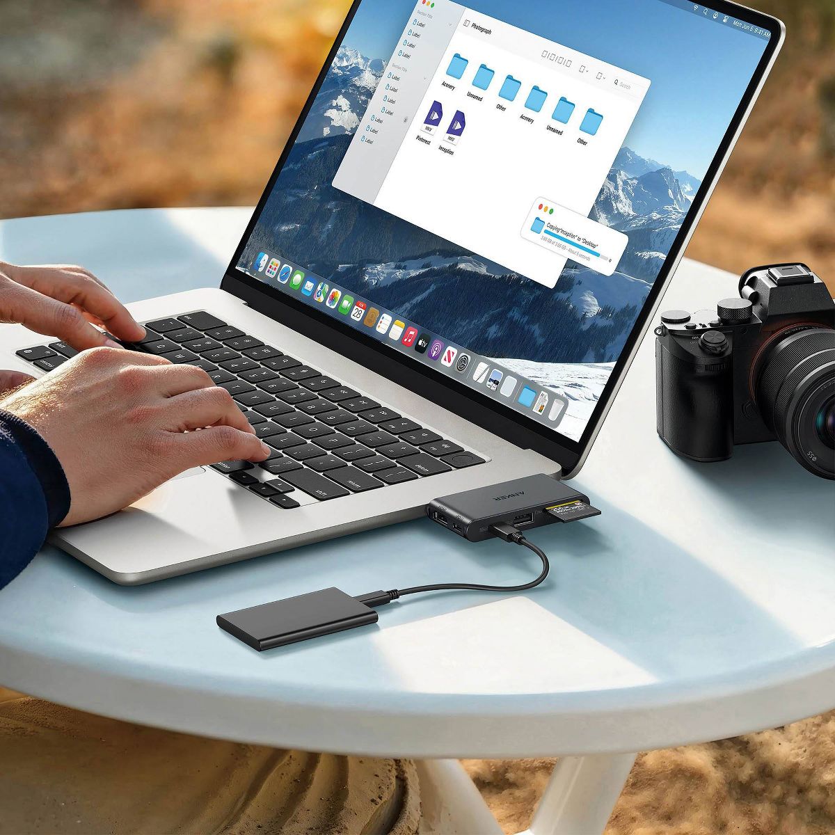 Anker 6in1 USB-C Hub 1 USB-C 1 USB-A 1 HDMI 1 SD card 1 micro SD - thumbnail 4