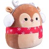 Squishmallows Original 10-Inch Darla The Reindeer - Official Jazwares Plush - Collectible Deer Stuffed Animal Toy - Gift for Kids, Girls & Boys - 3 of 4