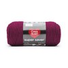 Red Heart Super Saver Yarn 3 Pack-Mulberry - 2 of 4