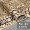 Vintage Distressed Rug Area Rug Washable Stain Resistant Indoor Floor Cover Backing Soft Bedroom Rug - 4 of 4
