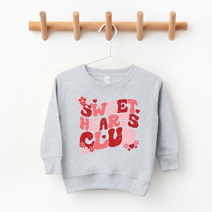 The Juniper Shop Sweethearts Club Toddler Graphic Sweatshirt - 1 of 2