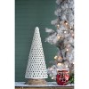 Gulches Series  Brown Shatterproof Wooden Tree Table Christmas Ornament - 3 of 4