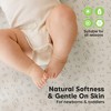 KeaBabies 2pk Soothe Waterproof Fitted Crib Sheets for Girl, Boy, 100% Organic Soft Cotton Crib Mattress Protector Sheet - 4 of 4