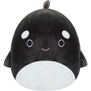 Squishmallows Original 14-Inch Large Kai The Orca Whale Christmas Plush - Collectible Stuffed Animal Toy - Holiday Gift for Kids, Girls & Boys - 1 of 4