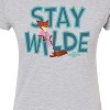 Women's - Zootopia - Nick The Fox Stay Wilde Fitted Graphic T-Shirt - 2 of 3