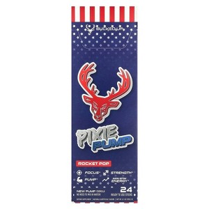 Bucked Up Pixie Pump, Rocket Pop, 24 Sticks, 0.38 oz (10.8 g) Each - 1 of 3