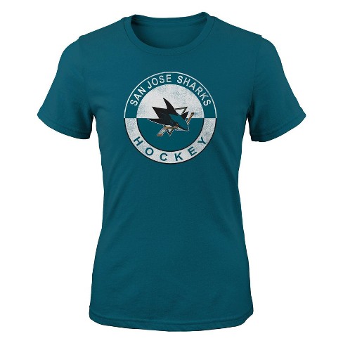 Nhl San Jose Sharks Women's Fashion Jersey : Target