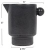 Storied Home Storied Home Modern Small Stoneware Pitcher or Vase - 3 of 4